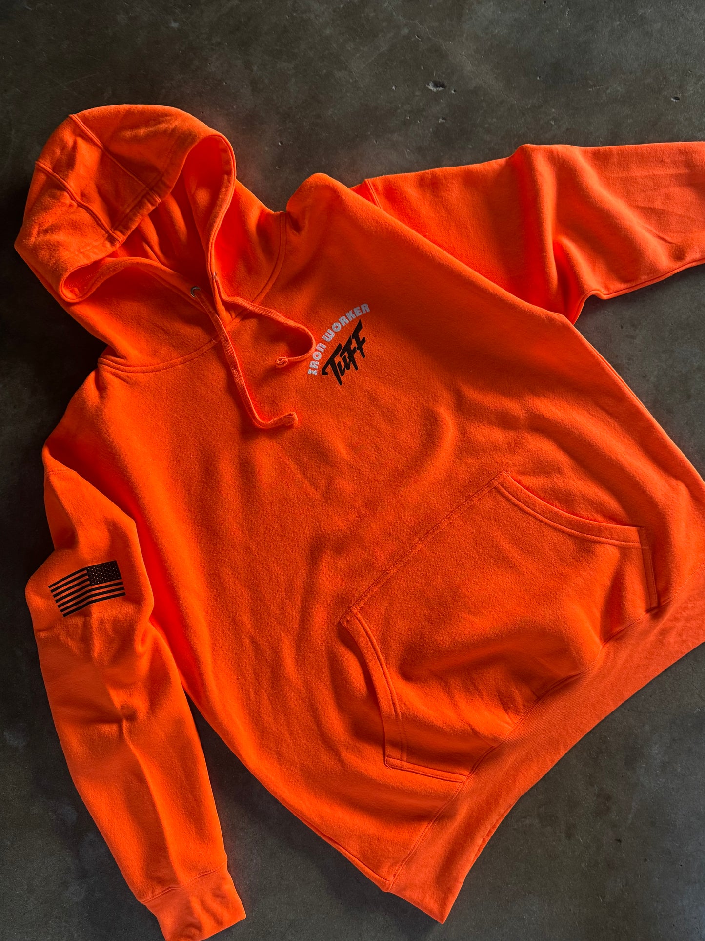 TUFF Hoodie-Orange
