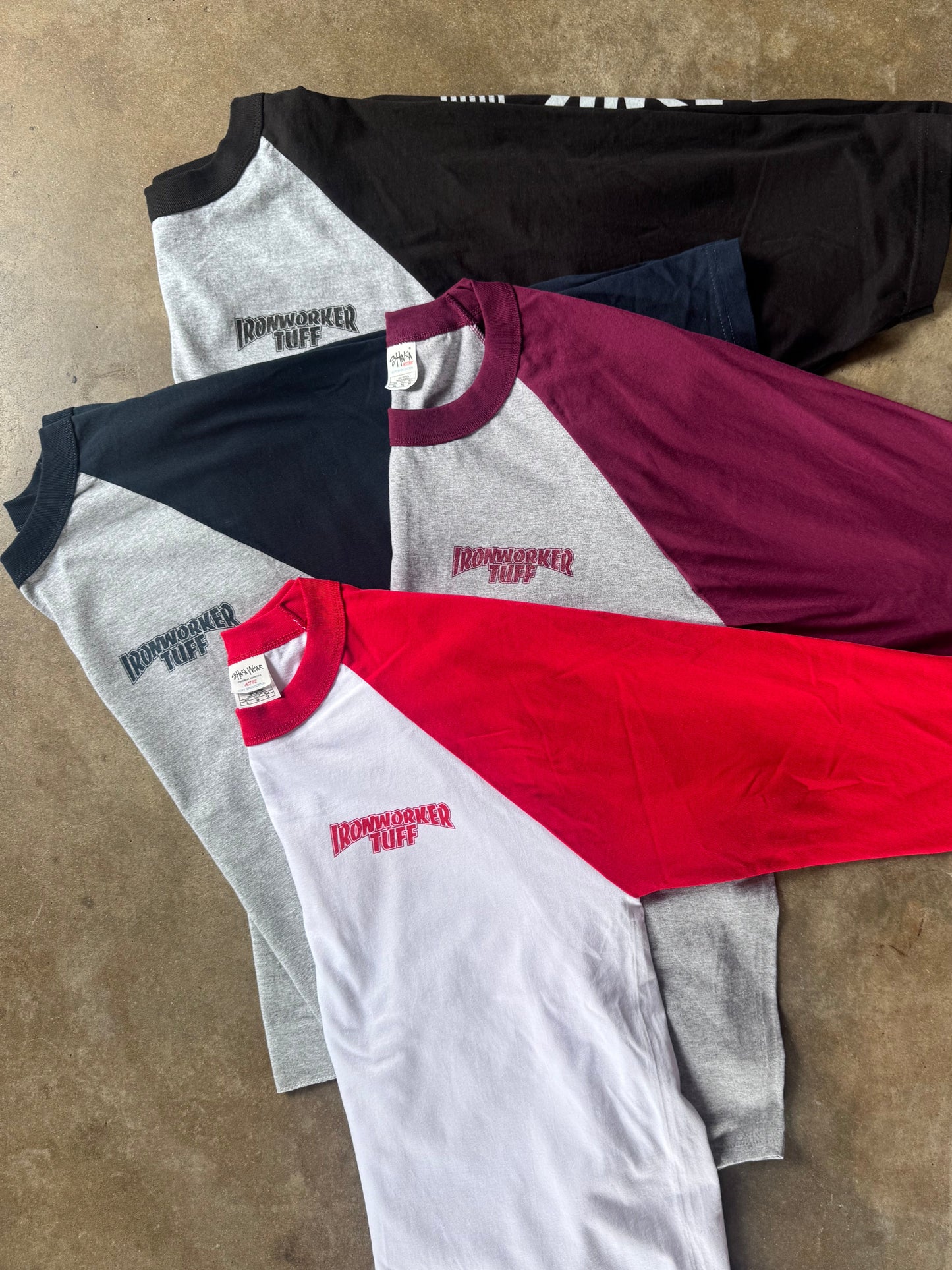 Maroon/ Grey