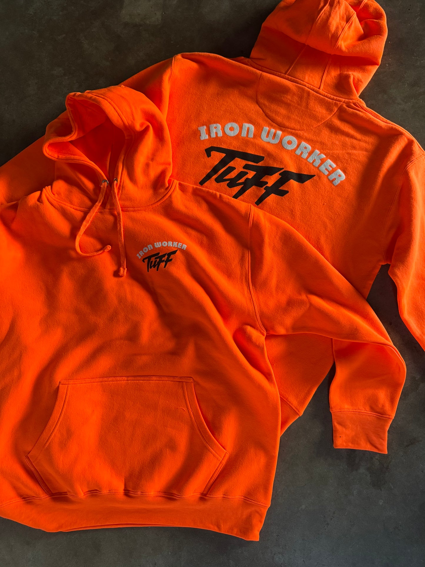 TUFF Hoodie-Orange